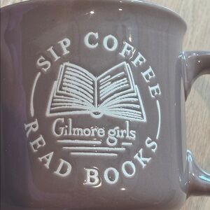 NWT Gilmore Girls Brown “Sip Coffee and Read Books” Coffee Mug